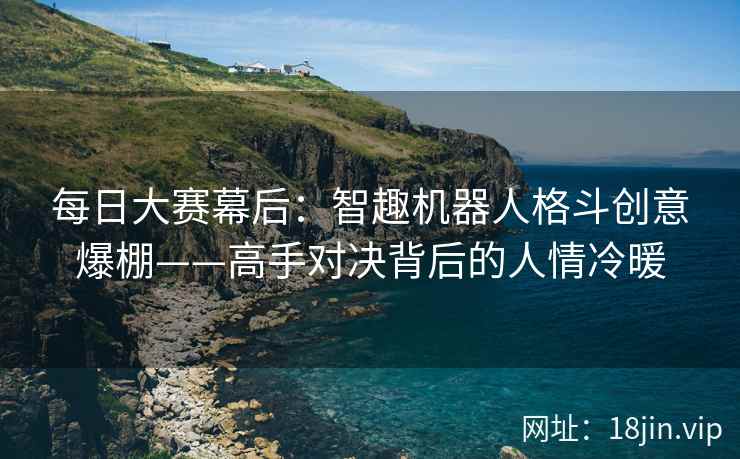 每日大赛幕后：智趣机器人格斗创意爆棚——高手对决背后的人情冷暖